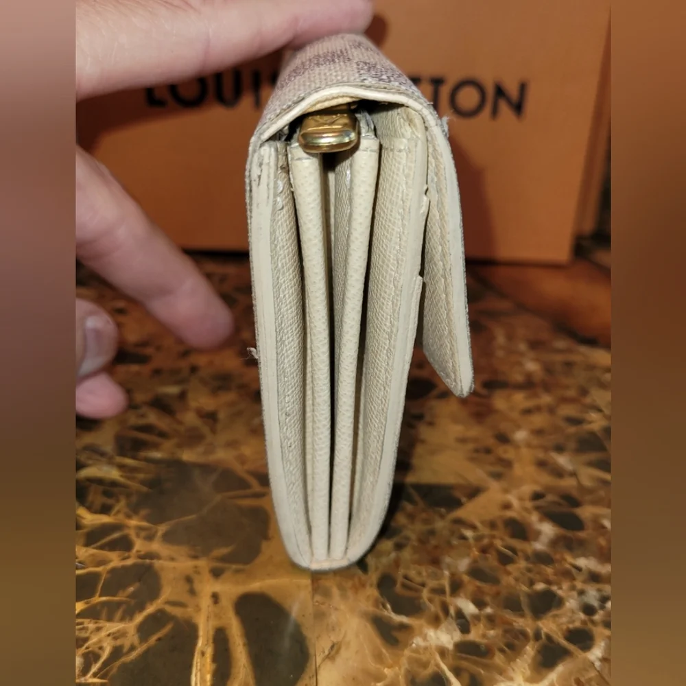 Louis Vuitton damier azure long wallet - Picture 4 of 8